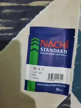 Mata bor nachi 4,5mm