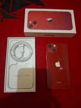 IPHONE 13 MINI 128GB RED INTER ALL OPERATOR MULUS
