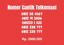 Nomor cantik telkomsel