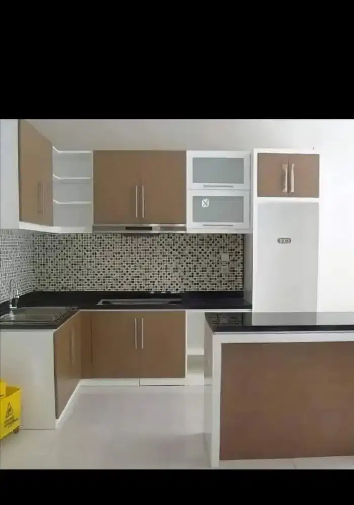 Meja granit dapur minimalis top tebal granit
