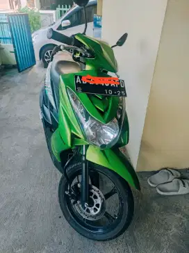 Dijual Motor Mio Soul Hijau Gagah thn 2010