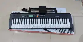 Casio CTS200 hitam lengkap, bisa jadi MIDI