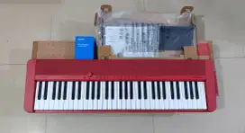 Casio CTS1 Merah Lengkap Like New, bisa tukar tambah