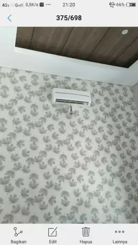 Kipas angin model ac free pemasang se-bdg raya