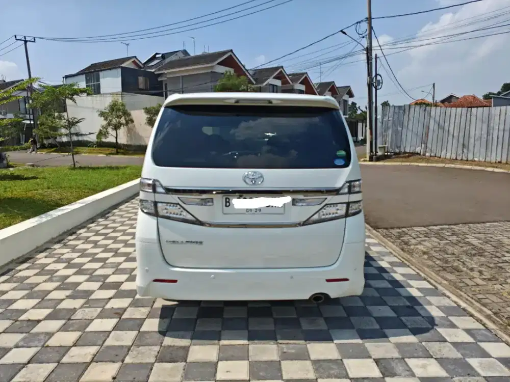 Toyota Vellfire 2014 Bensin