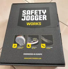 Sepatu Safety Jogger S3 Black/Black/Yellow/Silver size 40