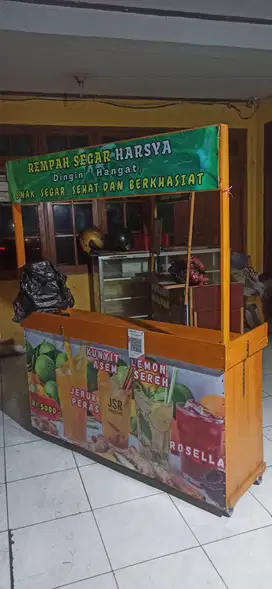 Meja Lipat / Gerobak Lipat Portable Jumbo 150cm