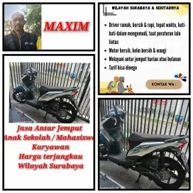 Jasa Antar Jemput Sekolah / Karyawan/ makanan