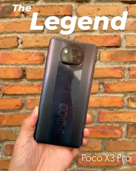 Poco X3 Pro Hitam 6/128GB Snapdragon 860 Gaming 120 Hz Dual Sim 4G