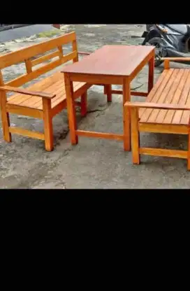 Kursi teras/warkop/cafe ready
