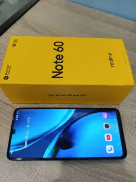 REALME NOTE 60 4/64 Baru Pake 4 Bulan Perfect Condition