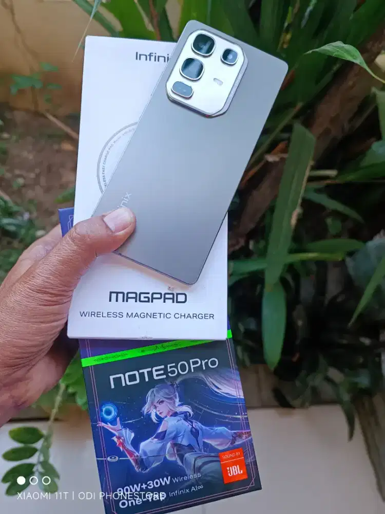 Infinix note 50 pro 16/256 mulus seperti baru dan lengkap
