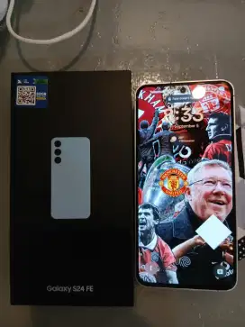 WTS Samsung Samsung S24FE 8/256 Blue Garansi aktif sd Dec 2025