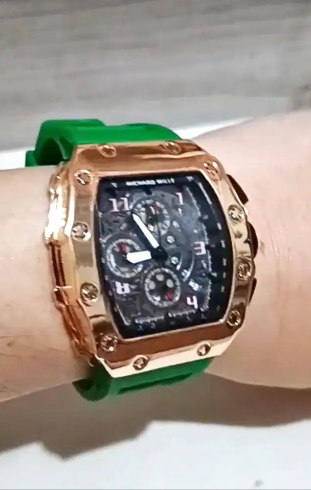 Jam mewah Richard Mille mesin batt japan  Special Edition BU 590k