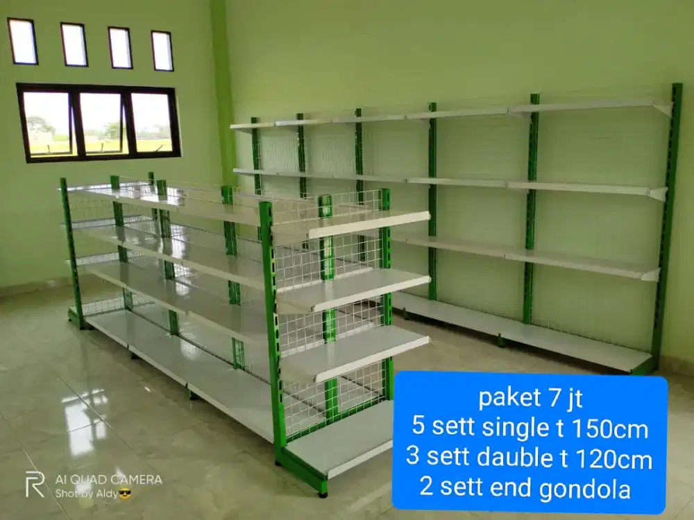 Rak Gondola paket Murah