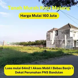 TANAH PROSPEKTIF 10 MENIT ALUN ALUN MALANG HARGA BERSAHABAT