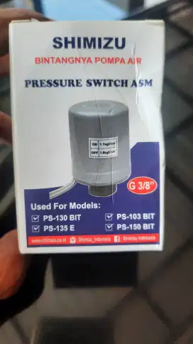 Jual otomatis pressure swich shimizu