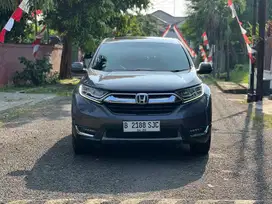 TIPE TERTINGGI! CRV 1.5 TURBO PRESTIGE AT 2020 ABU-ABU KM 93rb