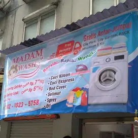 Jual usaha Laundry cengkareng