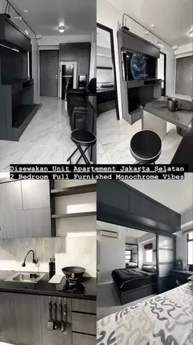 Disewakan segera unit 2BR Apartemen Bintaro Park View