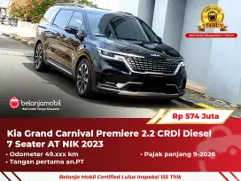 [ GARANSI 5TH ] Kia Grand Carnival Premiere 2.2 7 Seater AT 2023 2024