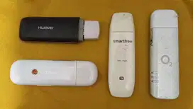 Ada 4 Modem Huawei E153,O2-E160,Vodafone K3565 dan Smartfren,murah,NET