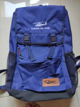 TAS PUNGGUNG BACK PACK BACKPACK BONUS COVER ANTI HUJAN