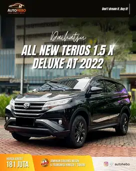 Terios 1.5 x deluxe AT 2022