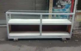 Etalase counter 2 meter mulus