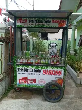 Jual gerobak teh solo