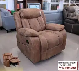 Dijual cepat sofa goyang minimalis
