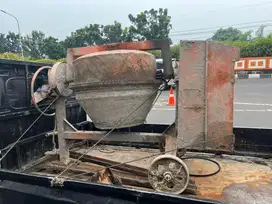 Rangka molen cor bekas