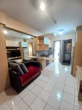 Sewa Apartemen gading nias 2kamar full furnished lt 12 chrysant