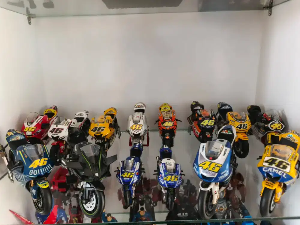 Diecast motogp Valentino Rossi bike