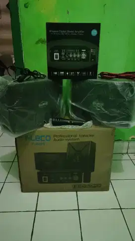 Jual Speaker Aktif + Ampli untuk karaoke dan multifungsi lengkap