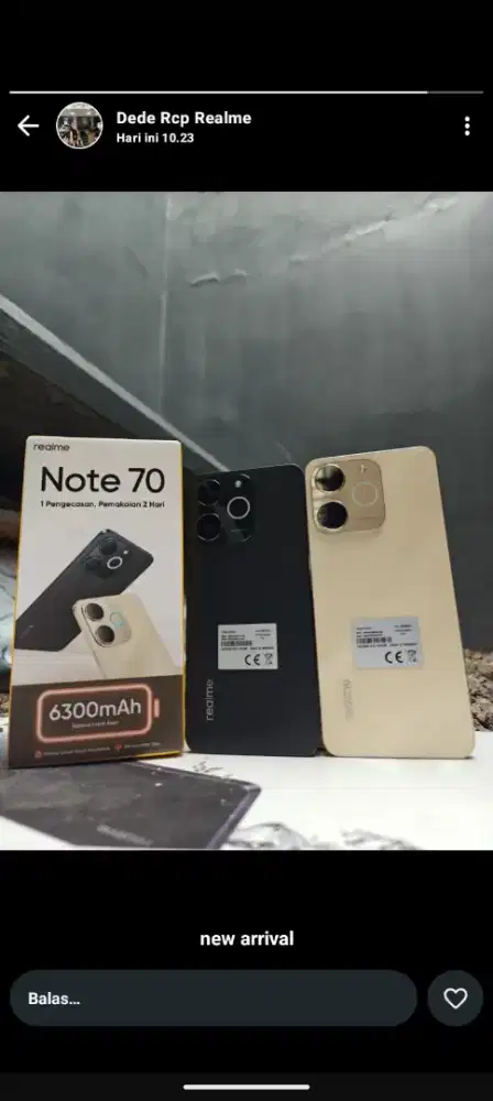 Realme note70 TAHAN BANTING