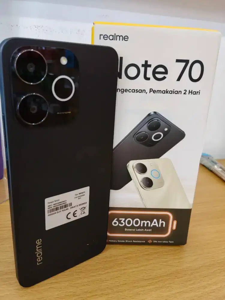 Realme note70 TAHAN BANTING