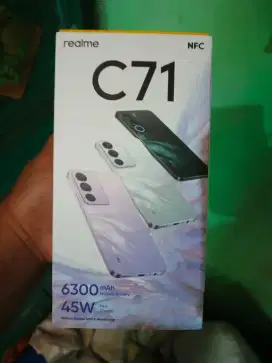 Realme c71 4/128 nfc warna ungu