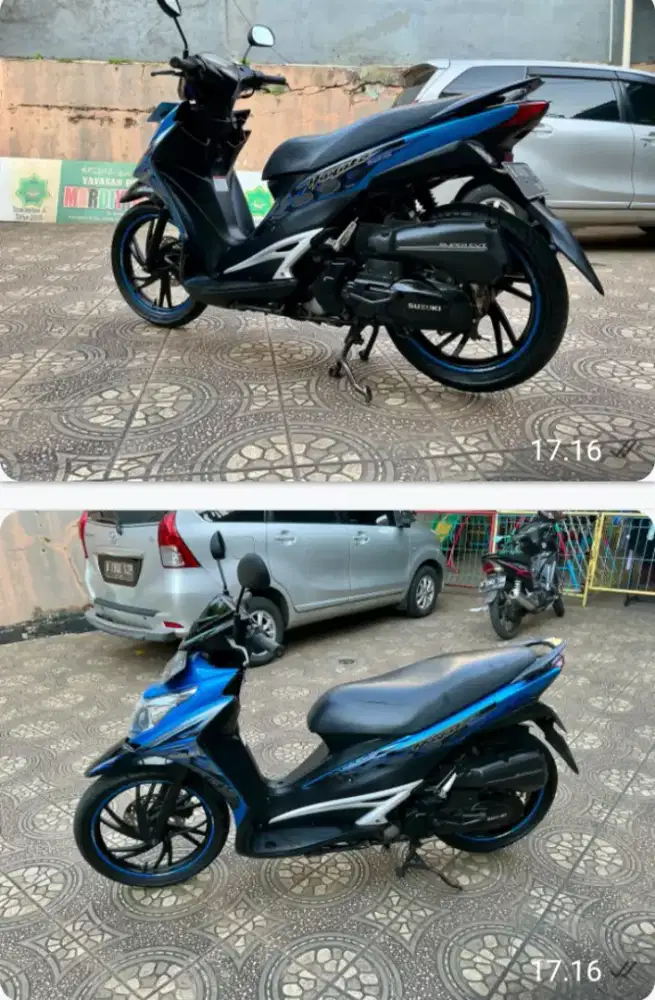 Hayate biru hitam