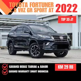 [TDP 35 JT] FORTUNER 2.8 VRZ GR SPORT Matic Tahun 2022