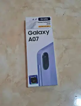 SAMSUNG A07 4/128 NEW SEGEL RESMI