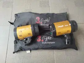 Lampu Flash 3 light 200 watt+soft box 50x70