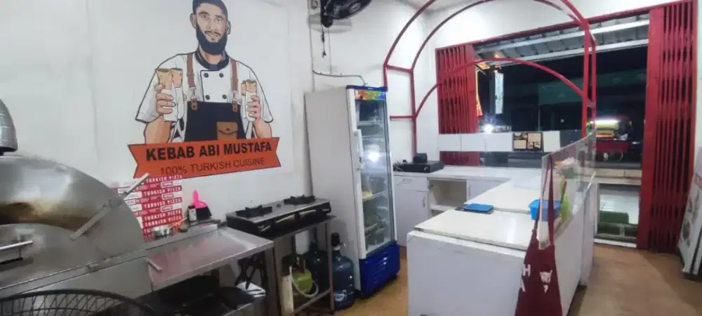 Dijual Perlengkapan Usaha Kuliner Lengkap + Sewa Kios Aktif April 2026