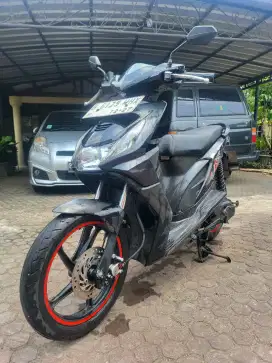 Honda Beat 2010/2009 Hitam Pajak Hidup Full Orisinil Siap Pakai