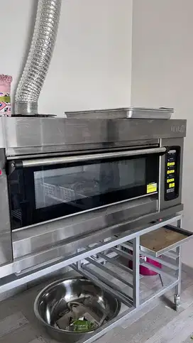 GETRA RFL 12GD — 1 Deck 2 Tray + Kaki Oven