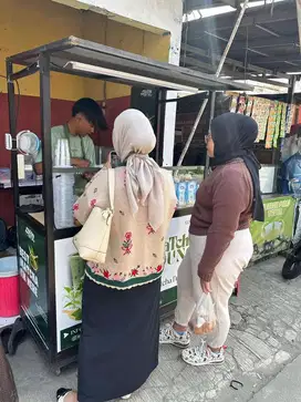 Jaga booth di daerah pamulang