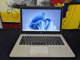 Laptop HP Folio Core i7 3667U 8/256 normal siap pake