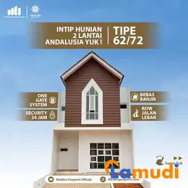 Dijual rumah 2 lantai murah di cibubur dekat tol cimanggis bisa DP 0%
