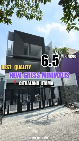 ‼️ *HOT LISTING*
*DIJUAL RUmah NEW GRESS Modern