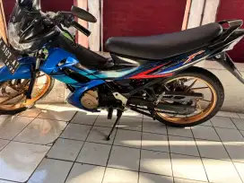Satria fu 150cc 2010 deep blue